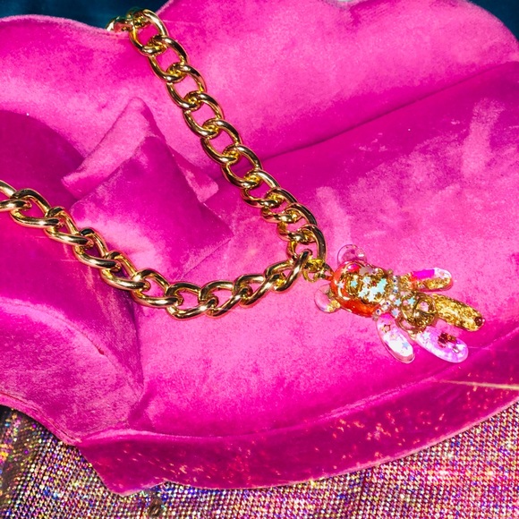 Teddy bear necklace - Picture 4 of 6